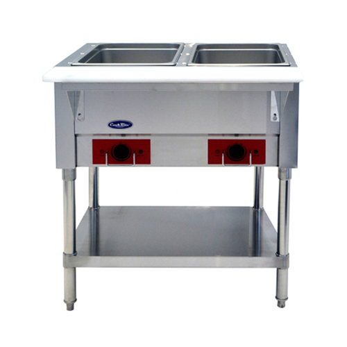 Atosa CSTEA-2C — 2 Open Well Electric Steam Table