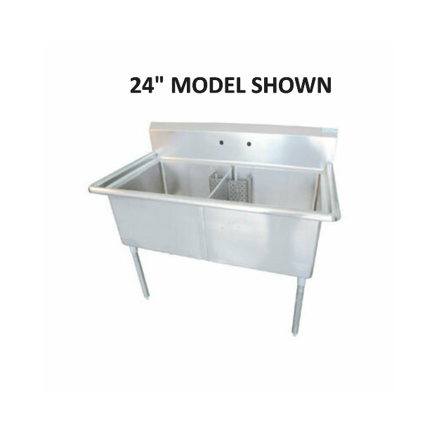 EFI, 2-COMP SINK, SI824-2N - EFI Sales Canada - - Sink | Purchase online at RYCO Kitchenworks