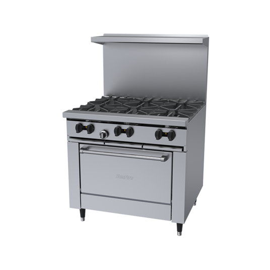 GARLAND, RANGE, GAS, NG, X36-6R-NG - Garland Canada - - Restaurant Range | Purchase online at RYCO Kitchenworks