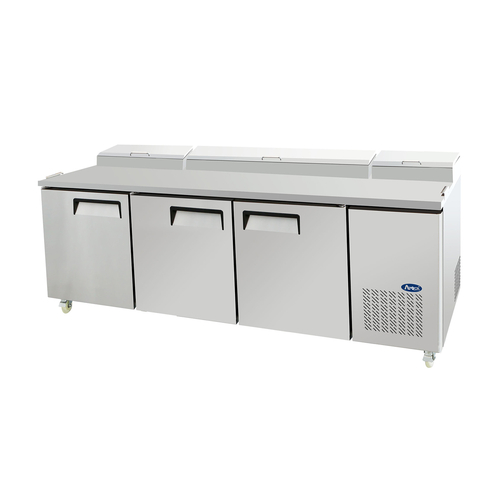 Atosa MPF8203GR — 93″ Refrigerated Pizza Prep. Table