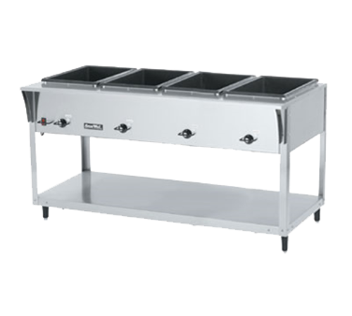Vollrath 38204 ServeWell® SL Electric 4 Pan Hot Food Table 120V - 61"W