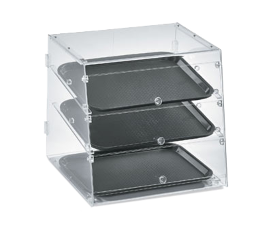 Vollrath KDC1418-3-06 Knock Down Acrylic Bakery Display Case 3-Tier