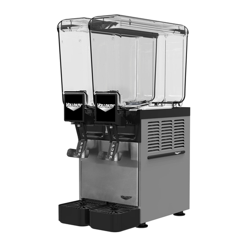 Vollrath VBBC2-37-A Double 2.11 Gallon Bowl Refrigerated Beverage Dispenser, Electric