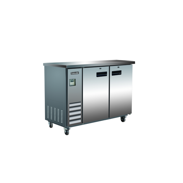 Celcold CBB48S 2 Solid Door Back Bar Cooler, Stainless 49.5"W - [BB1] - Celcold - - Refrigeration | Purchase online at RYCO Kitchenworks