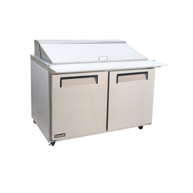 Celcold CMT4818 2 Solid Door Megatop Refrigerator 48"W - [U2] - Celcold - - Refrigeration | Purchase online at RYCO Kitchenworks