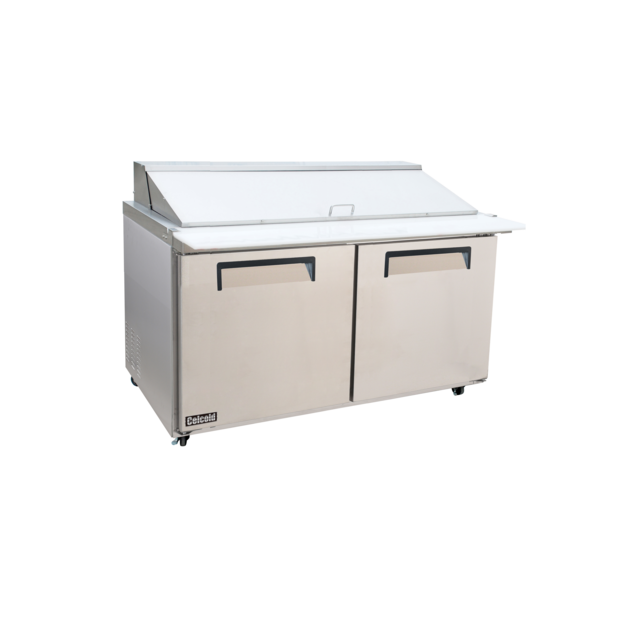 Celcold CMT6024 2 Solid Door Megatop Refrigerator 60"W - [U2] - Celcold - - Refrigeration | Purchase online at RYCO Kitchenworks