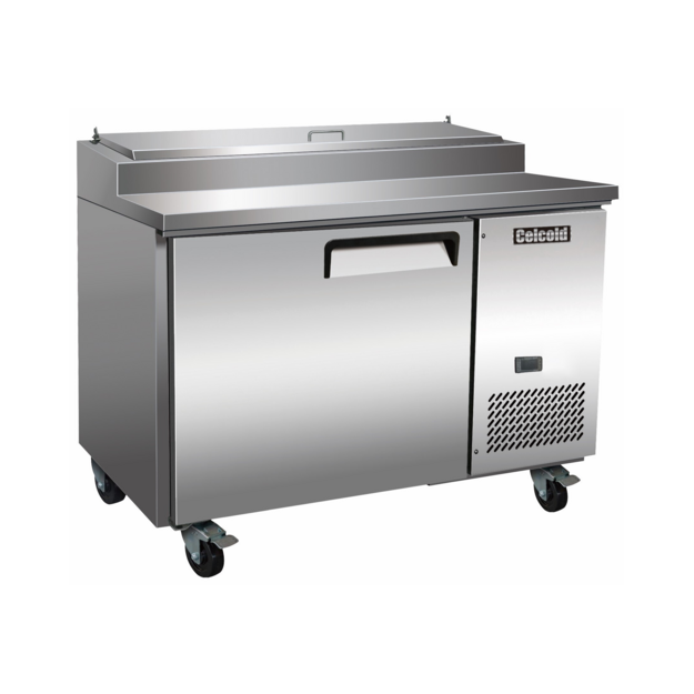 Celcold CPP486 1 Solid Door Pizza Prep Refrigerator 48"W - [U2] - Celcold - - Refrigeration | Purchase online at RYCO Kitchenworks