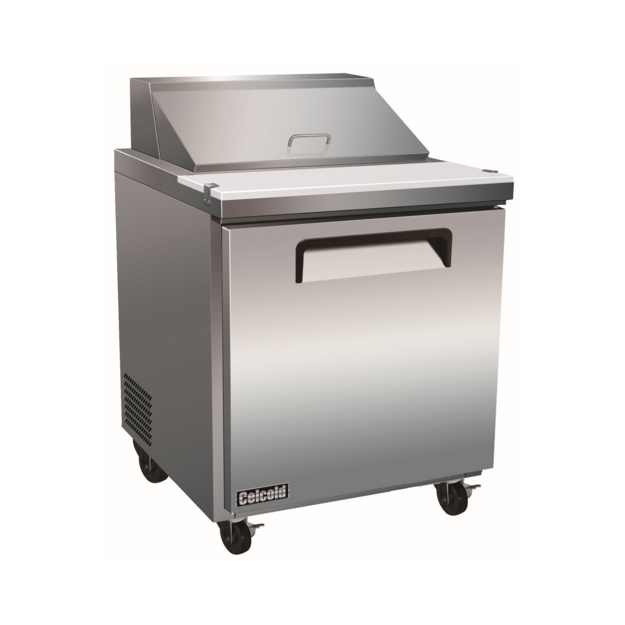 Celcold CSP298 1 Solid Door Sandwich Prep Refrigerator 27"W - [U1] - Celcold - - Refrigeration | Purchase online at RYCO Kitchenworks