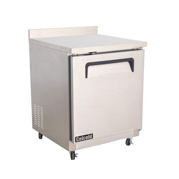 Celcold CUC27RW 1 Solid Door Refrigerated Work Top 27"W - [U1] - Celcold - - Refrigeration | Purchase online at RYCO Kitchenworks