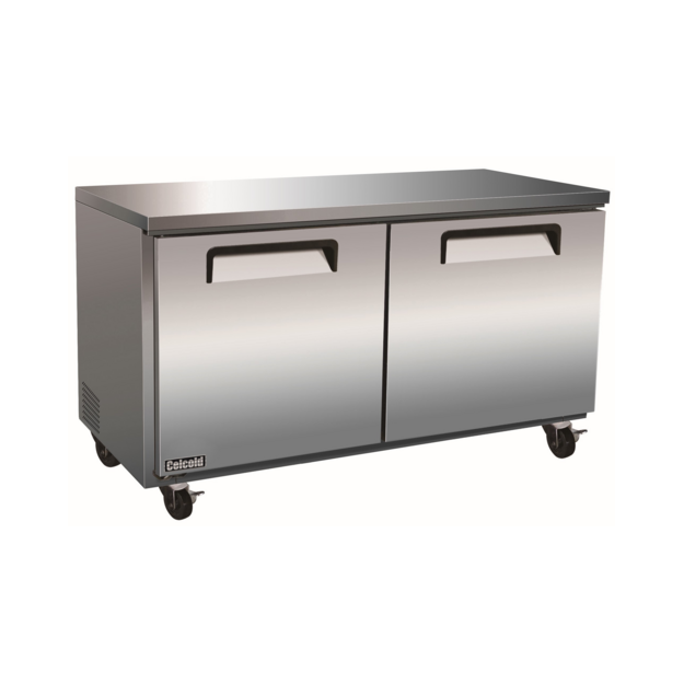 Celcold CUC48FA 2 Solid Door Undercounter Freezer 48"W - [U2] - Celcold - - Refrigeration | Purchase online at RYCO Kitchenworks