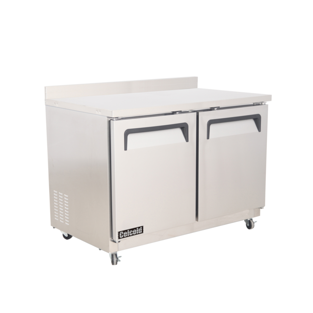 Celcold CUC48RW 2 Solid Door Refrigerated Work Top 48"W - [U2] - Celcold - - Refrigeration | Purchase online at RYCO Kitchenworks
