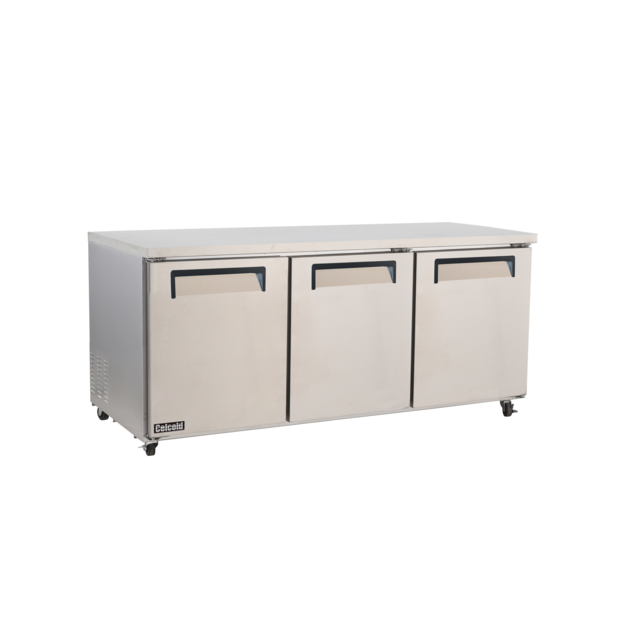 Celcold CUC72FA 3 Solid Door Undercounter Freezer 72"W - [U3] - Celcold - - Refrigeration | Purchase online at RYCO Kitchenworks