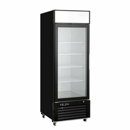EFI C1-27GDVC 1 Glass Door Refrigerated Merchandiser Black 27"W - [R1] - EFI Sales Canada - - Refrigeration | Purchase online at RYCO Kitchenworks