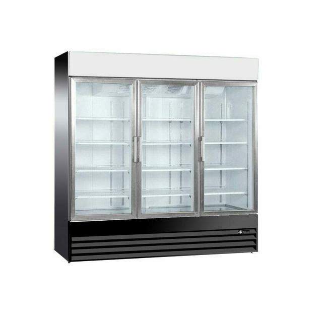 EFI C3-78GDVCX 3 Glass Door Refrigerated Merchandiser Black VCX 79"W - [R3] - EFI Sales Canada - - Refrigeration | Purchase online at RYCO Kitchenworks