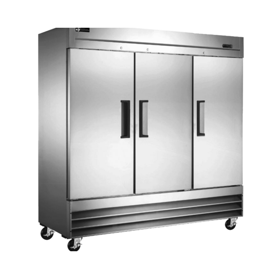 EFI C3-82VCX 3 Solid Door Reach-In Refrigerator 82"W - [R3] - EFI Sales Canada - - Refrigeration | Purchase online at RYCO Kitchenworks