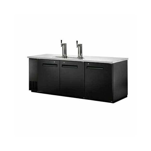 EFI CBBDD3-72CC Draft Beer Cooler, 73"W Black - [BB1] - EFI Sales Canada - - Refrigeration | Purchase online at RYCO Kitchenworks