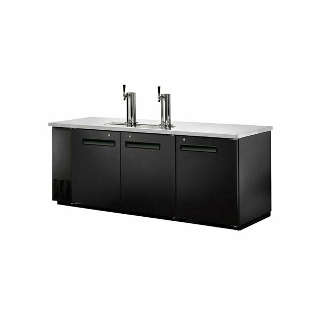 EFI CBBDD3-90CC Draft Beer Cooler, 91"W Black - [BB1] - EFI Sales Canada - - Refrigeration | Purchase online at RYCO Kitchenworks