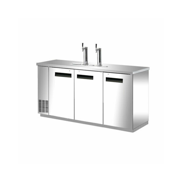 EFI CBBSDD3-72CC Draft Beer Cooler, 73"W Stainless Steel - [BB1] - EFI Sales Canada - - Refrigeration | Purchase online at RYCO Kitchenworks
