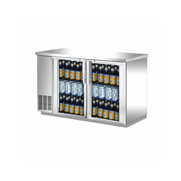 EFI CBBSGD2-48CC Back Bar Cooler, 2 Glass Door 49"W Stainless Steel - [BB1] - EFI Sales Canada - - Refrigeration | Purchase online at RYCO Kitchenworks