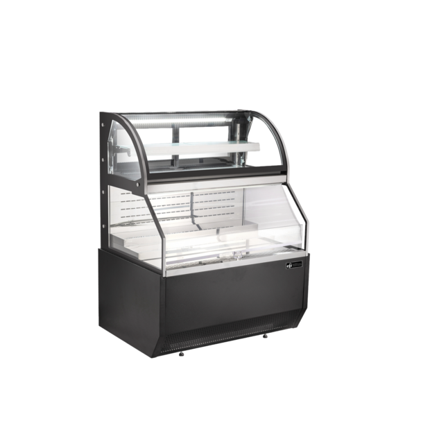 EFI CGOCM-6061 Display Case, Refrigerated (Combo) 60"W Black - [DC1] - EFI Sales Canada - - Refrigeration | Purchase online at RYCO Kitchenworks