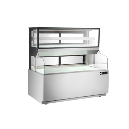 EFI CGOSM-5160 Display Case, Refrigerated (Combo) 52"W Stainless - [DC1] - EFI Sales Canada - - Refrigeration | Purchase online at RYCO Kitchenworks
