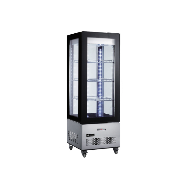 EFI CGSM-2675 Display Refrigerated Sq. Merchandiser Stainless 26"W - [R1] - EFI Sales Canada - - Refrigeration | Purchase online at RYCO Kitchenworks
