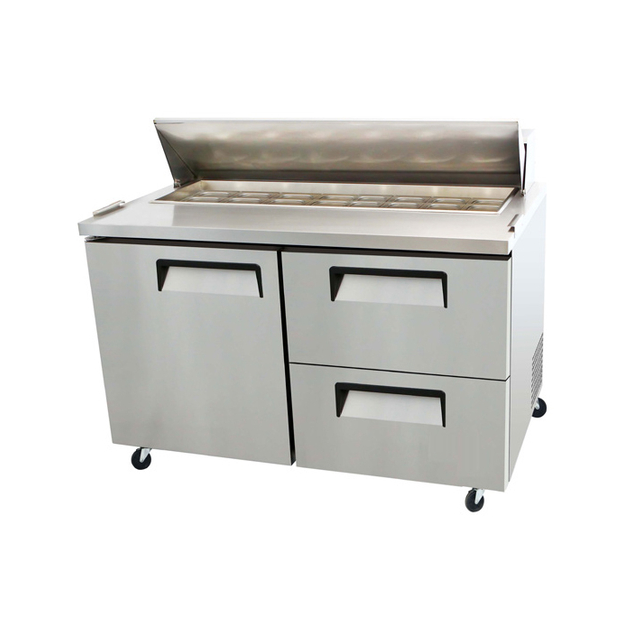 EFI CSDW2-60VC 1 Door 2 Drawer Sandwich Prep Refrigerator 60"W - [U2] - EFI Sales Canada - - Refrigeration | Purchase online at RYCO Kitchenworks