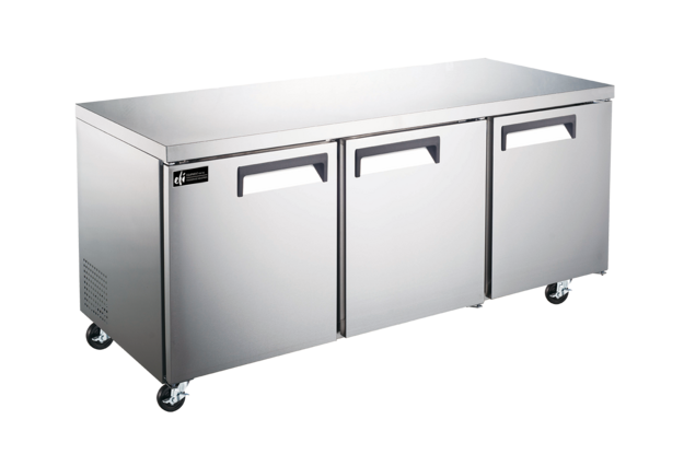 EFI CUDR3-72VCX 3 Solid Door Undercounter Refrigerator 72"W - [U3] - EFI Sales Canada - - Refrigeration | Purchase online at RYCO Kitchenworks