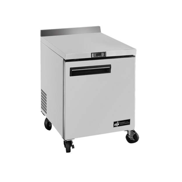 EFI CWDR1-27VC-L 1 Solid Door Work Top Refrigerator 27"W - [U1] - EFI Sales Canada - - Refrigeration | Purchase online at RYCO Kitchenworks
