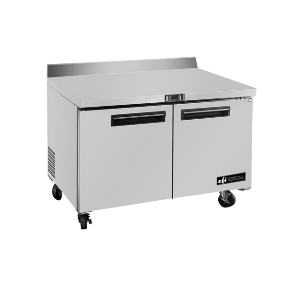 EFI CWDR2-36VC 2 Solid Door Refrigerated Work Top 36"W - [U2] - EFI Sales Canada - - Refrigeration | Purchase online at RYCO Kitchenworks