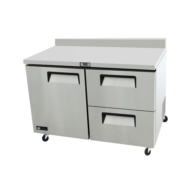 EFI CWDW2-48VC 1 Door 2 Drawer Refrigerated Work Top 48"W - [U2] - EFI Sales Canada - - Refrigeration | Purchase online at RYCO Kitchenworks