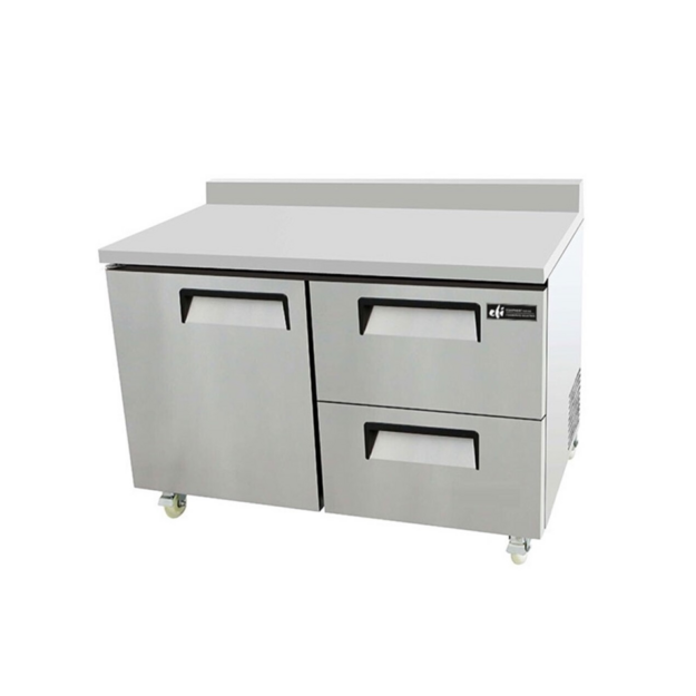 EFI CWDW2-60VC 1 Door 2 Drawer Refrigerated Work Top 60"W - [U2] - EFI Sales Canada - - Refrigeration | Purchase online at RYCO Kitchenworks