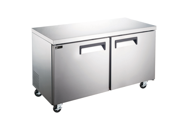 EFI FUDR2-60VCX 2 Solid Door Undercounter Freezer 60"W - [U2] - EFI Sales Canada - - Refrigeration | Purchase online at RYCO Kitchenworks