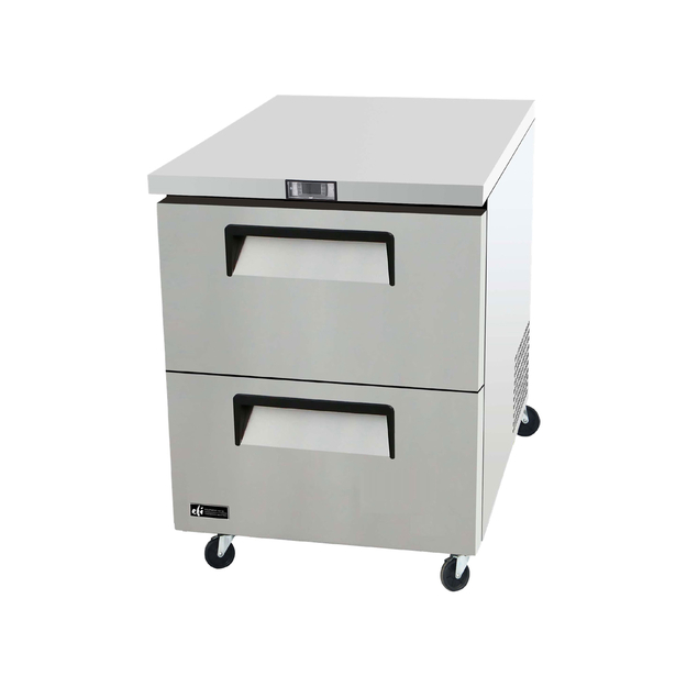 EFI FUDW2-27VC 2 Drawers Undercounter Freezer 27"W - [U1] - EFI Sales Canada - - Refrigeration | Purchase online at RYCO Kitchenworks