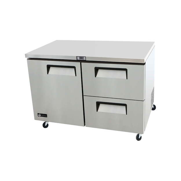 EFI FUDW2-48VC 1 Door 2 Drawer Undercounter Freezer 48"W - [U2] - EFI Sales Canada - - Refrigeration | Purchase online at RYCO Kitchenworks