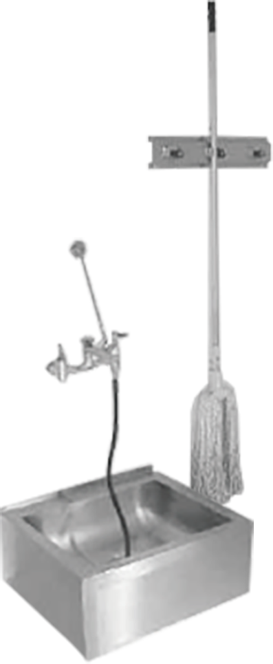 EFI SIM2510 Mop Sink - Floor - 25"W x 22"D x 10"H - [MS1] - EFI Sales Canada - - Sink | Purchase online at RYCO Kitchenworks
