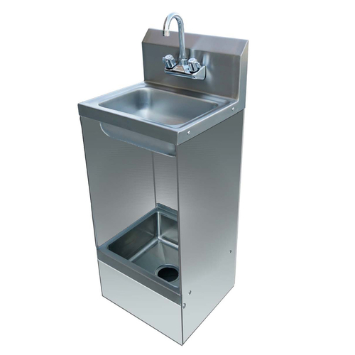 EFI SIMC-1517 Mop Sink & Hand Sink (Combo) - 17"W x 17"D x 42"H - [MS1] - EFI Sales Canada - - Sink | Purchase online at RYCO Kitchenworks