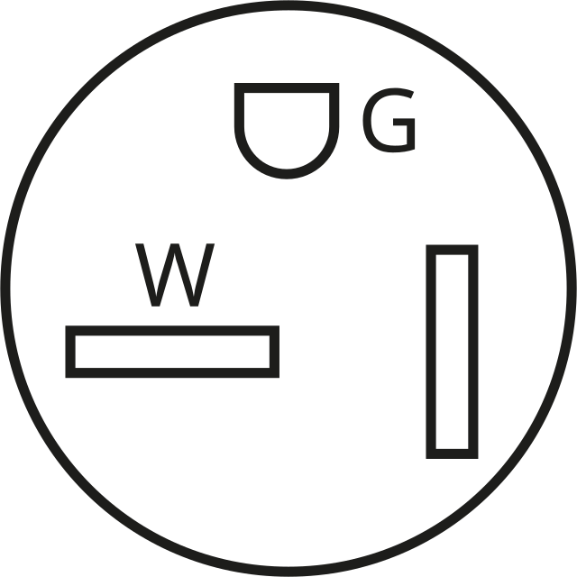 <strong>Plug Type: </strong>NEMA 5-20P