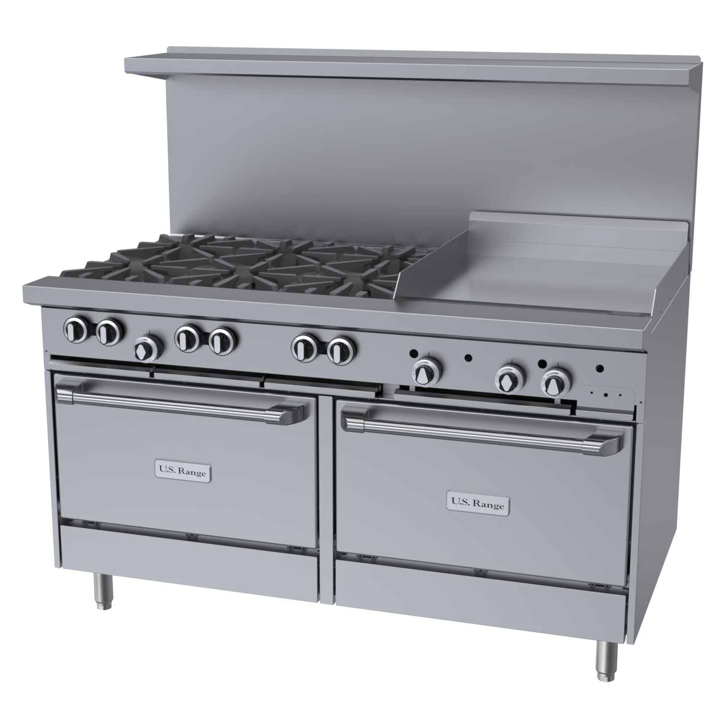 Garland (U.S. Range) U60-6G24RR-LP Range, 60", 6 Burners, 24" Griddle Propane - [RR~]