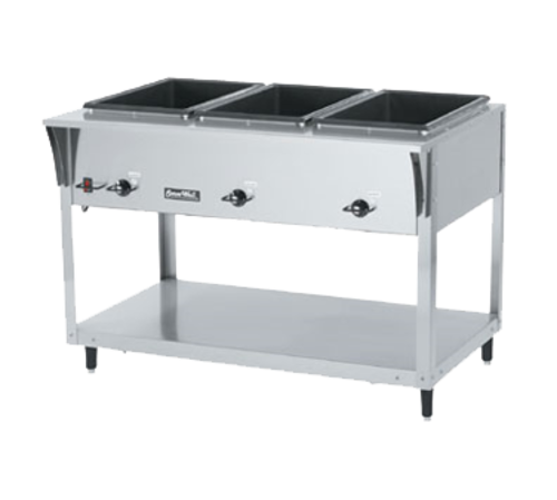 Vollrath 38203 ServeWell® SL Electric 3 Pan Hot Food Table 120V - 46"W